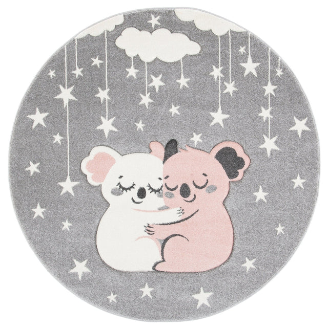 Safavieh Carousel Kids Crk195F Grey/Ivory Rugs - Safavieh - crk195f - 5r