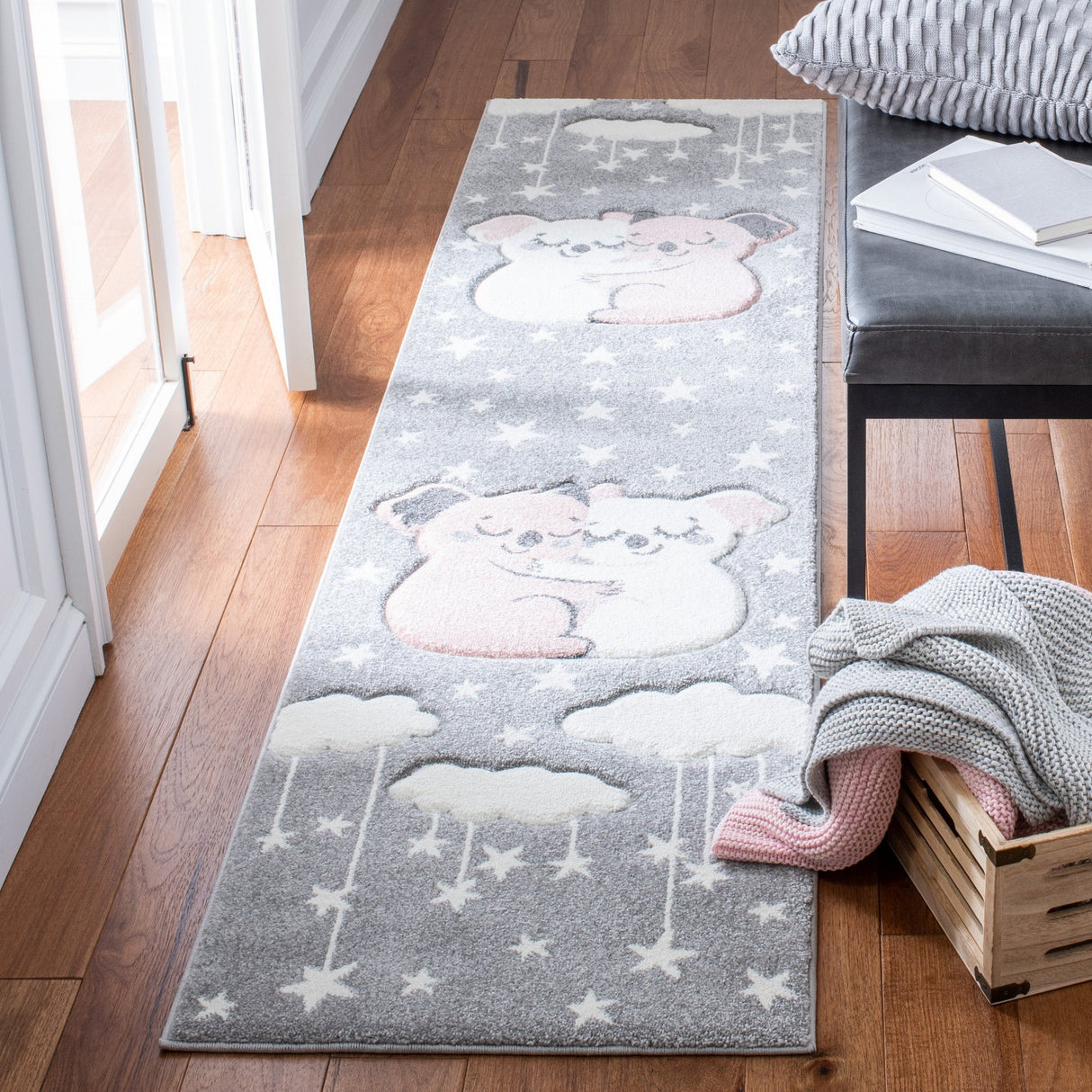 Safavieh Carousel Kids Crk195F Grey/Ivory Rugs - Safavieh - crk195f - 5r