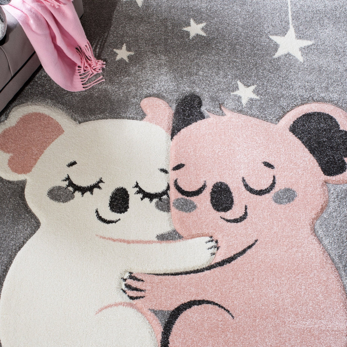 Safavieh Carousel Kids Crk195F Grey/Ivory Rugs - Safavieh - crk195f - 5r