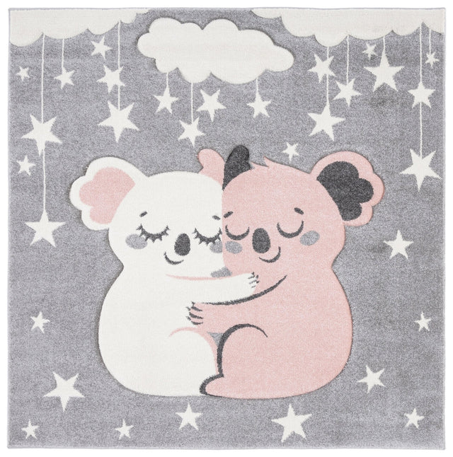 Safavieh Carousel Kids Crk195F Grey/Ivory Rugs - Safavieh - crk195f - 5sq