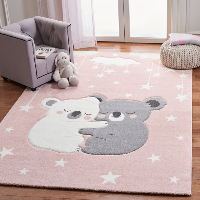 Safavieh Carousel Kids Crk195U Pink/White Rugs - Safavieh - crk195u - 2