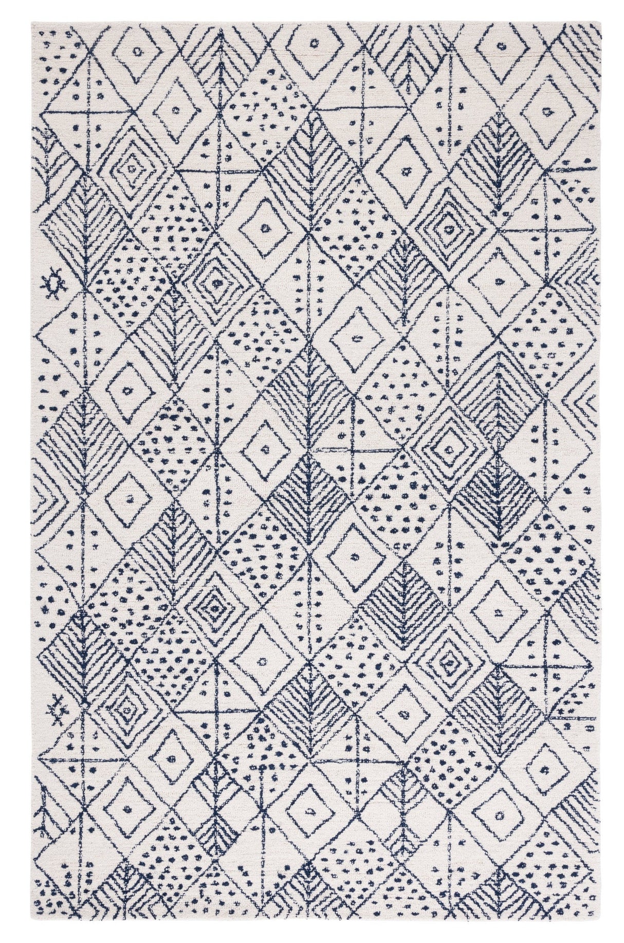 Safavieh Casablanca Csb160M Ivory/Blue Rug - Safavieh - csb160m - 3
