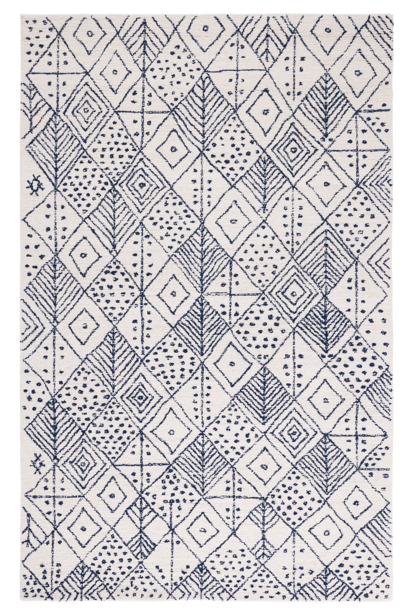 Safavieh Casablanca Csb160M Ivory/Blue Rug - Safavieh - csb160m - 3