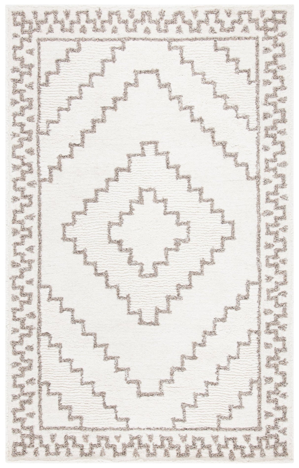Safavieh Casablanca Csb205E Ivory/Taupe Rugs - Safavieh - csb205e - 3