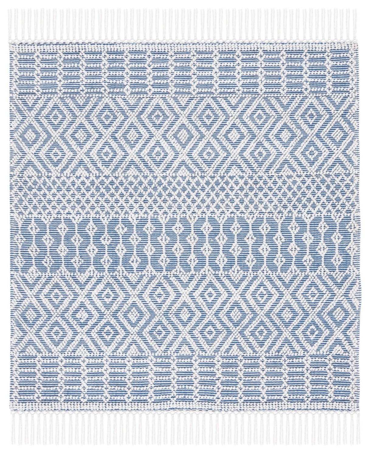 Safavieh Casablanca Csb276M Blue/Ivory Rug - Safavieh - csb276m - 6sq