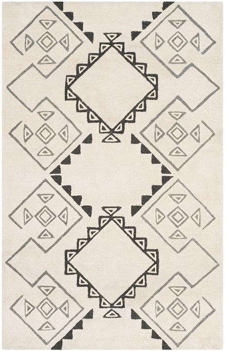 Safavieh Casablanca Csb303A Ivory / Grey Rugs - Safavieh - csb303a - 4