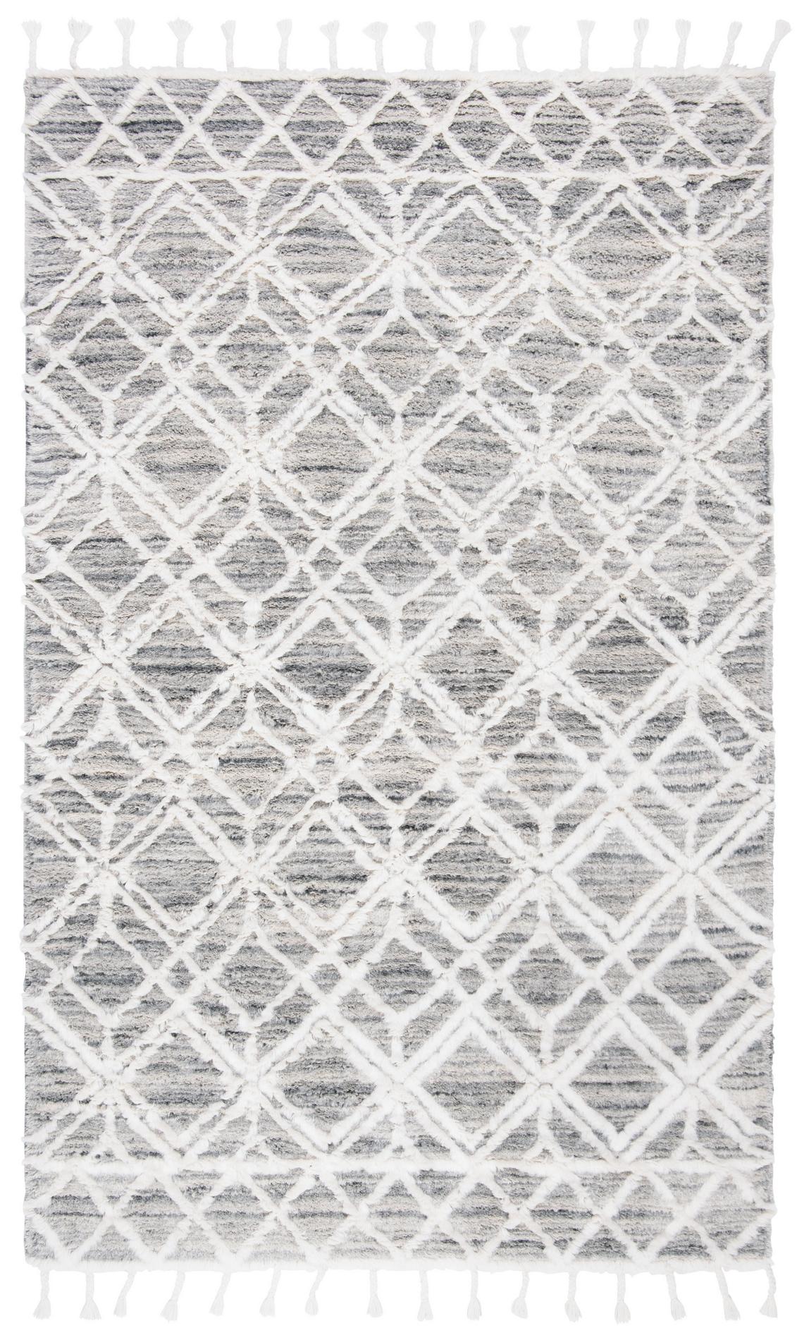 Safavieh Casablanca Csb459F Grey/Ivory Rug - Safavieh - csb459f - 4