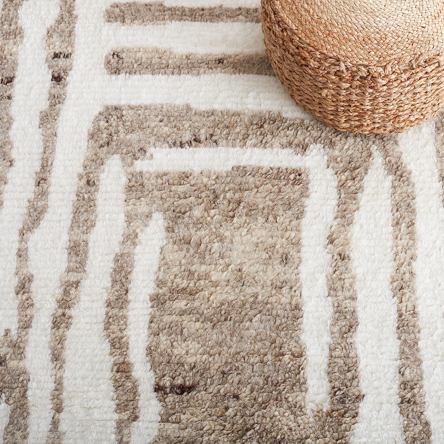 Safavieh Casablanca Csb541T Ivory/Light Brown Rug - Safavieh - csb541t - 5