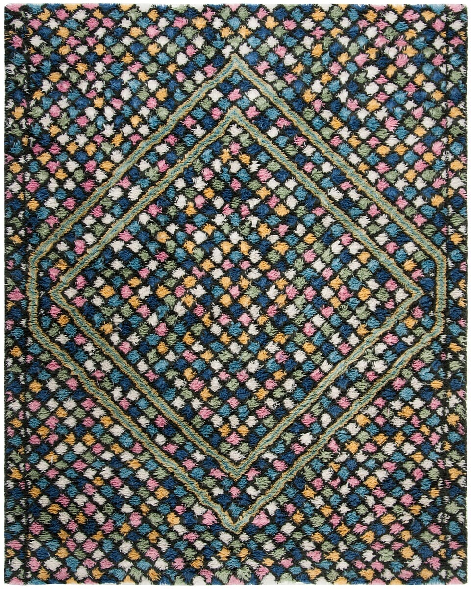 Safavieh Casablanca Csb750M Blue / Gold Rugs - Safavieh - csb750m - 28
