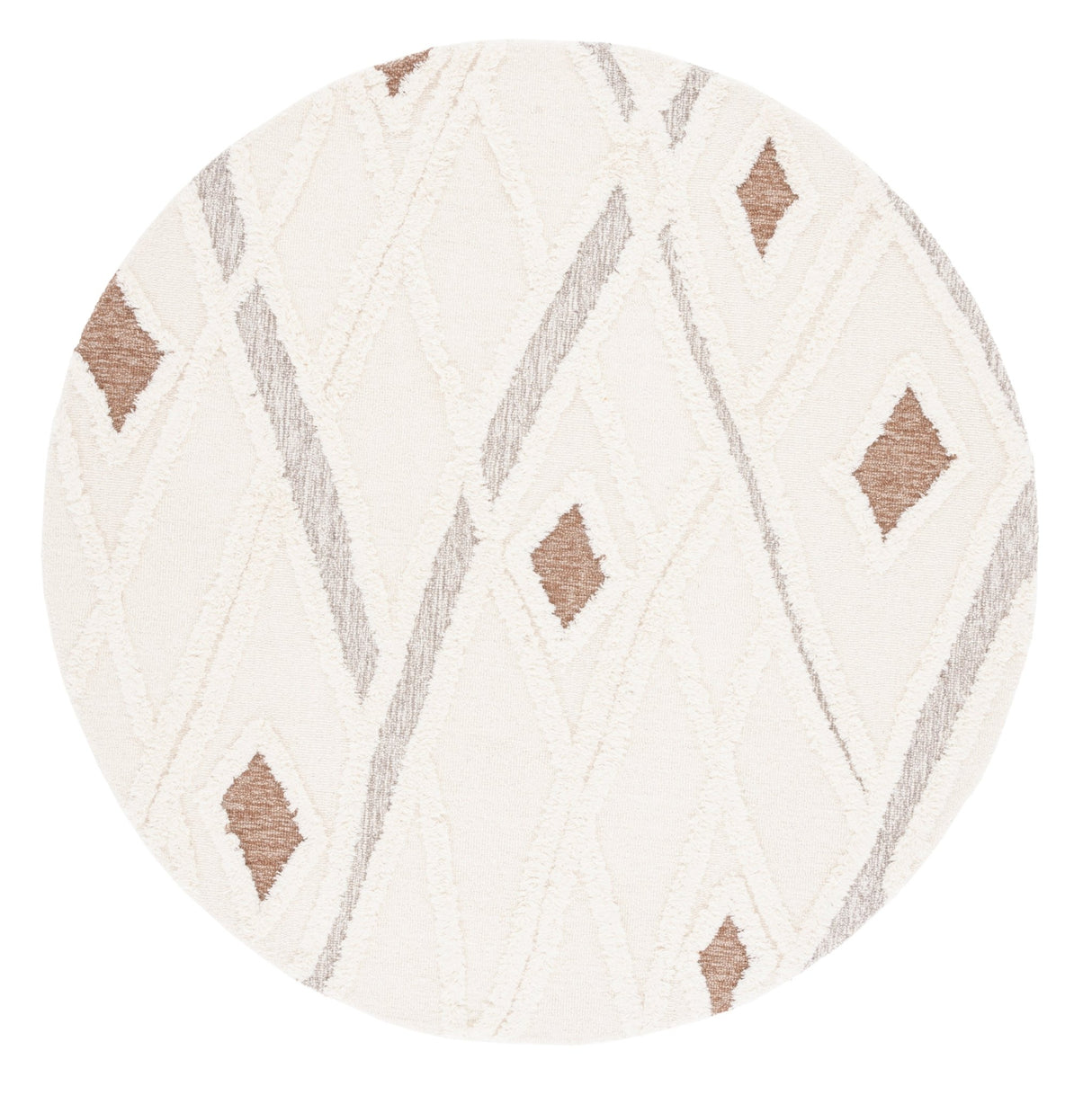 Safavieh Casablanca Csb975A Ivory/Brown Rugs - Safavieh - csb975a - 6r