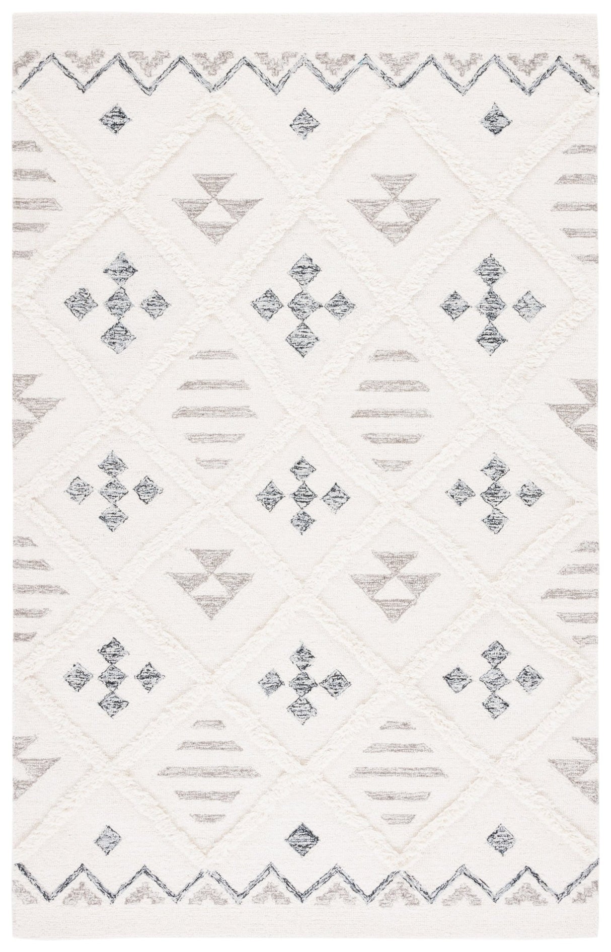 Safavieh Casablanca Csb985A Ivory/Black Rug - Safavieh - csb985a - 3