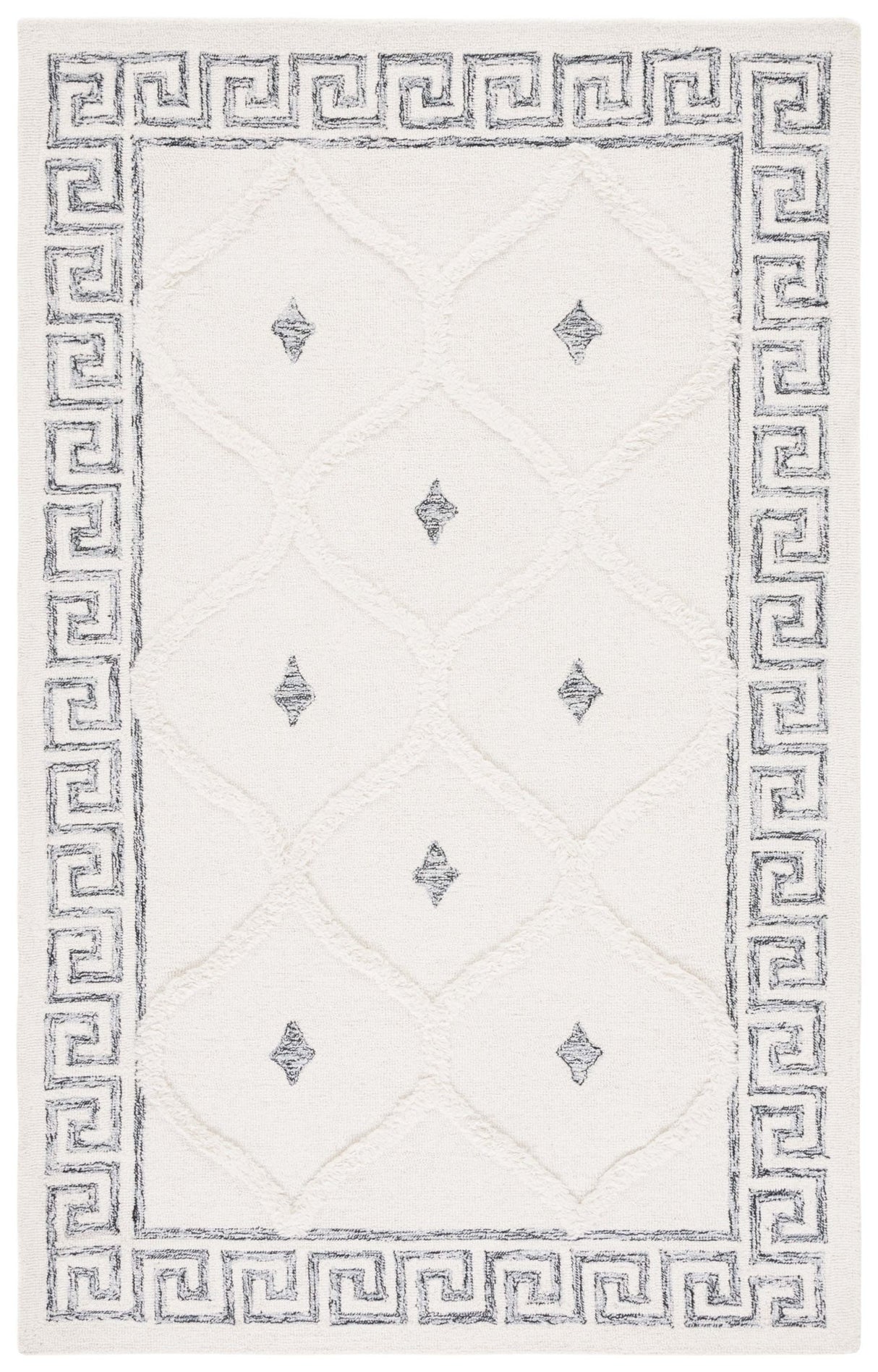 Safavieh Casablanca Csb988A Ivory/Black Rug - Safavieh - csb988a - 3