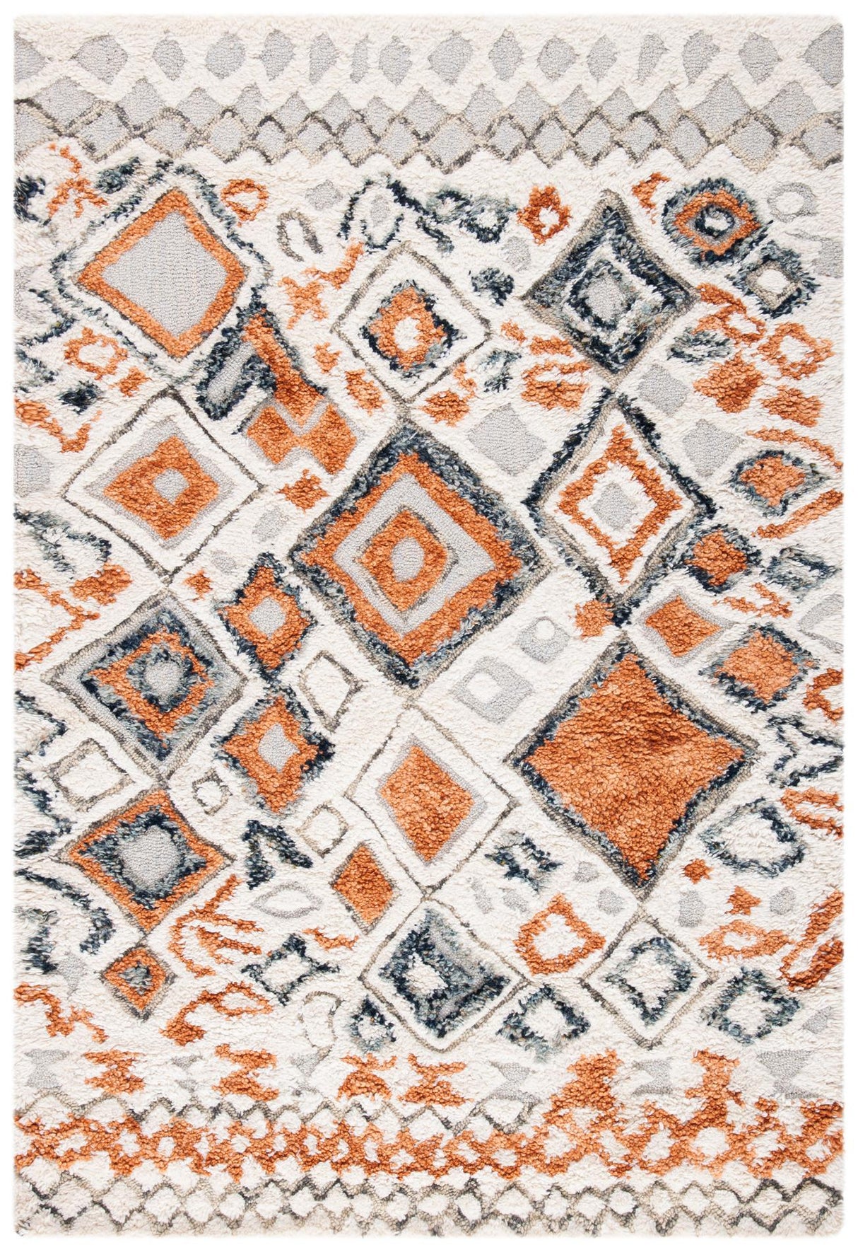 Safavieh Casablanca Shag Csb618A Ivory/Brown Rugs - Safavieh - csb618a - 28