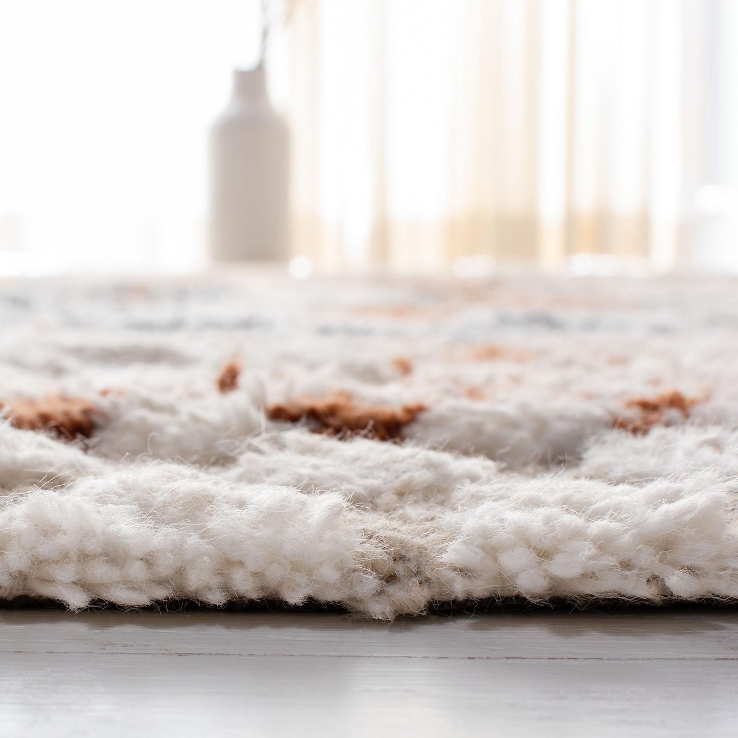 Safavieh Casablanca Shag Csb618A Ivory/Brown Rugs - Safavieh - csb618a - 28