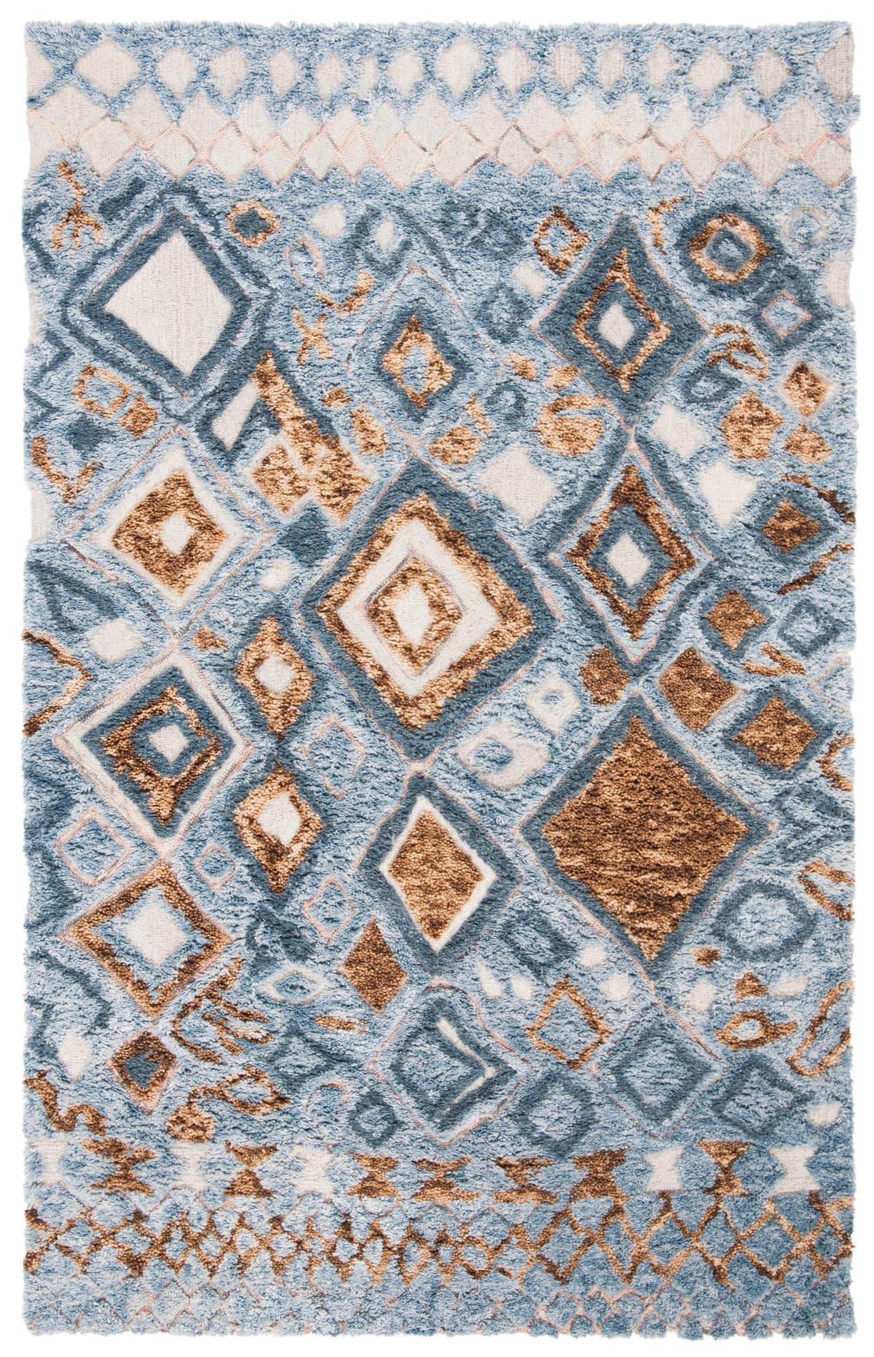 Safavieh Casablanca Shag Csb618F Grey/Gold Rugs - Safavieh - csb618f - 4