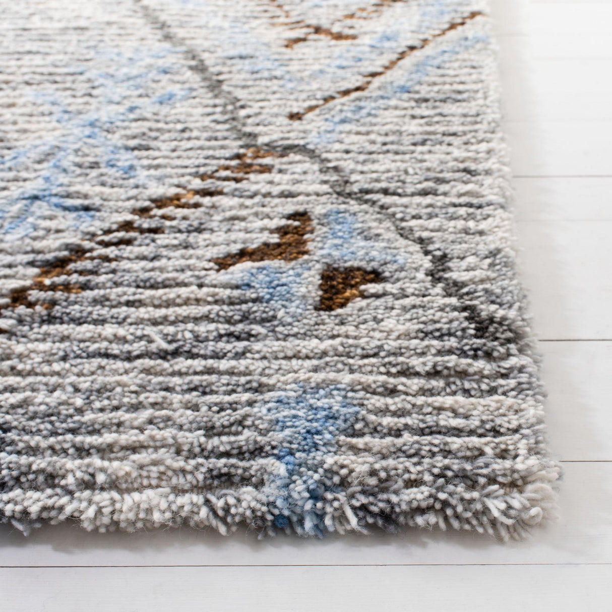 Safavieh Casablanca Shag Csb637F Grey/Blue Rugs - Safavieh - csb637f - 28