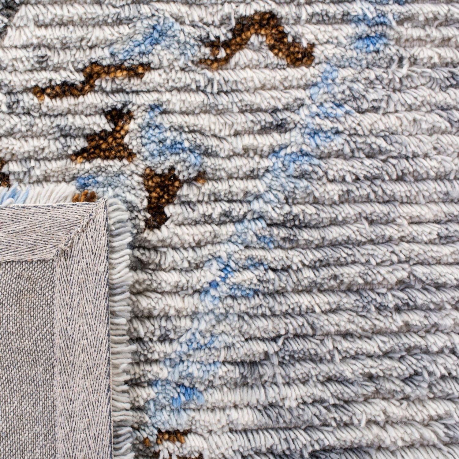 Safavieh Casablanca Shag Csb637F Grey/Blue Rugs - Safavieh - csb637f - 28