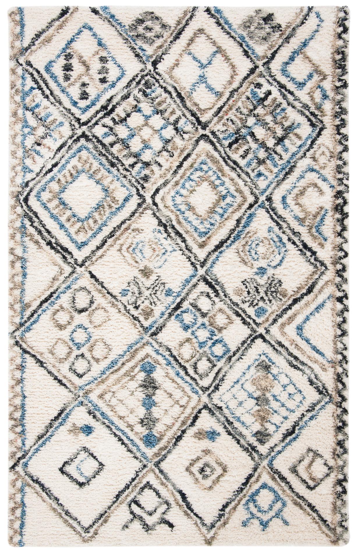 Safavieh Casablanca Shag Csb638A Black/Ivory Rugs - Safavieh - csb638a - 4