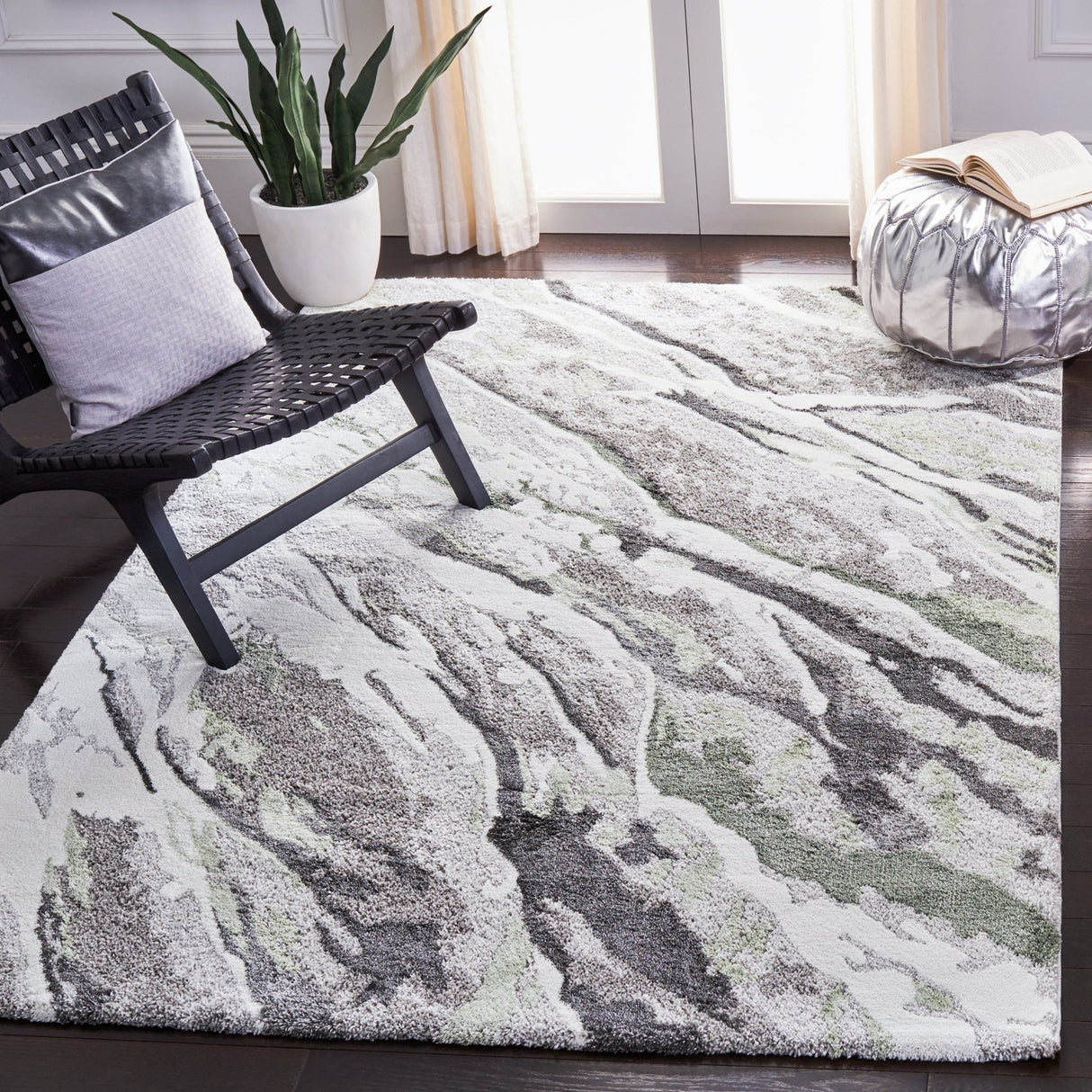 Safavieh Century Cty324F Grey/Green Rugs - Safavieh - cty324f - 3