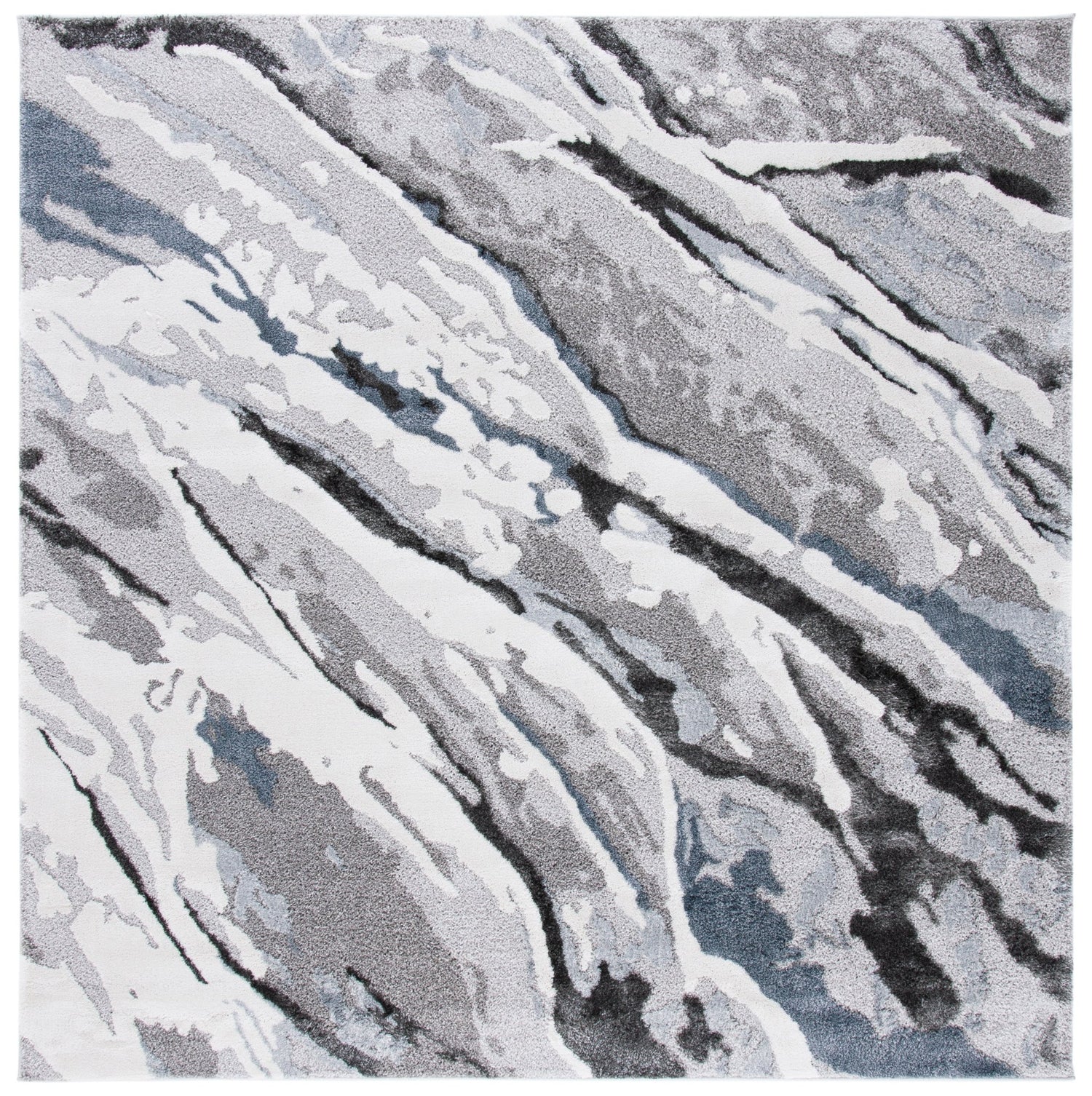 Safavieh Century Cty382F Grey/Blue Rug - Safavieh - cty382f - 7sq