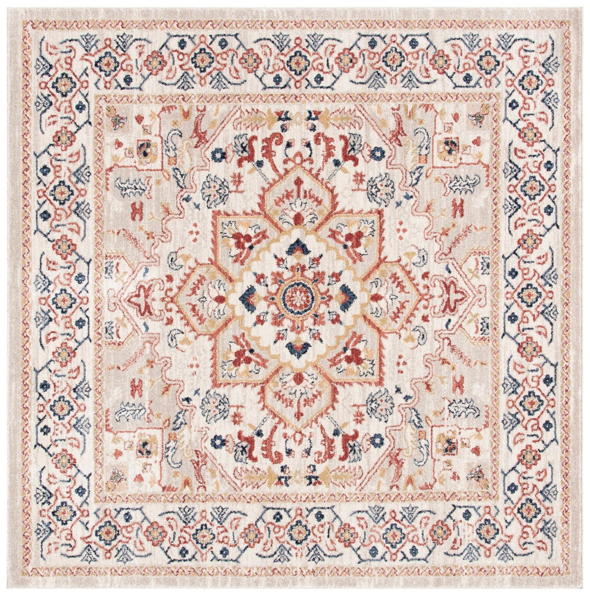 Safavieh Charleston Chl431B Beige/Ivory Rug - Safavieh - chl431b - 7sq
