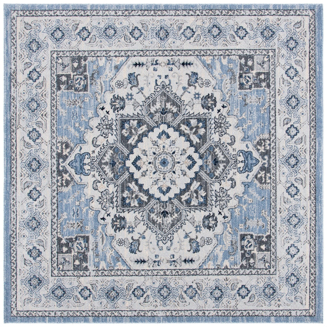 Safavieh Charleston Chl431M Blue/Grey Rug - Safavieh - chl431m - 7sq