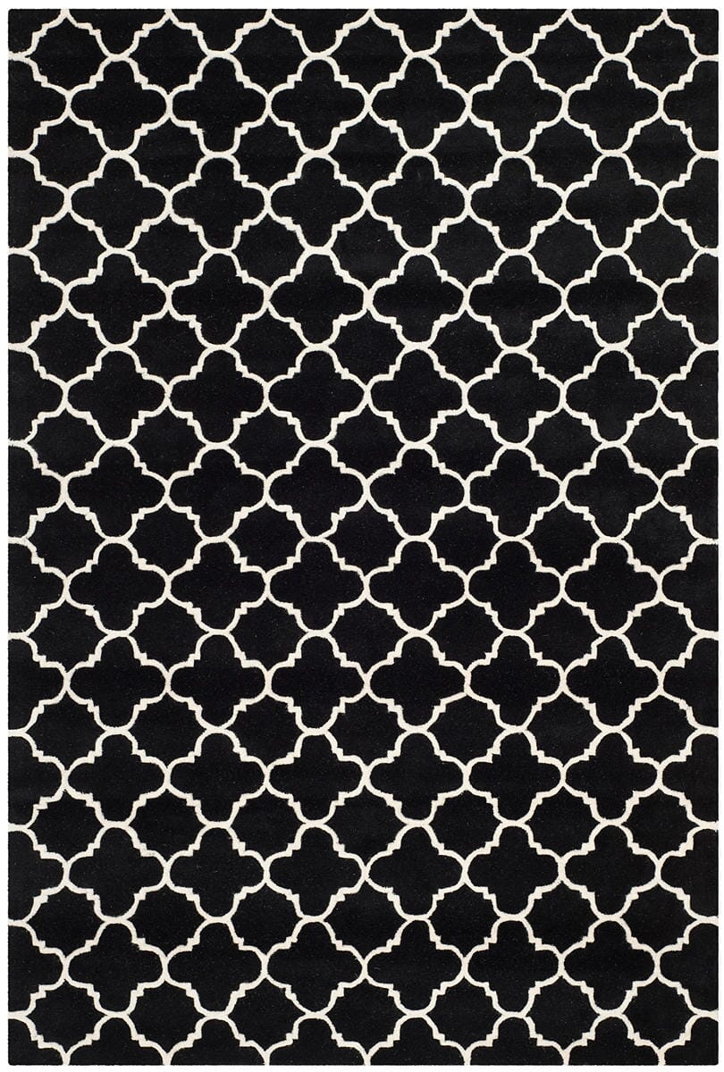 Safavieh Chatham Cht717K Black / Ivory Rugs - Safavieh - cht717k - 2