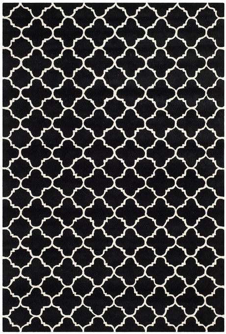 Safavieh Chatham Cht717K Black / Ivory Rugs - Safavieh - cht717k - 2