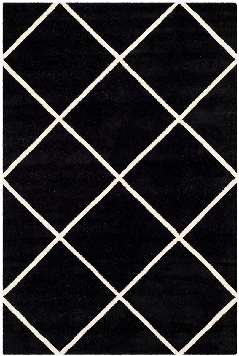 Safavieh Chatham Cht720K Black / Ivory Rugs - Safavieh - cht720k - 2