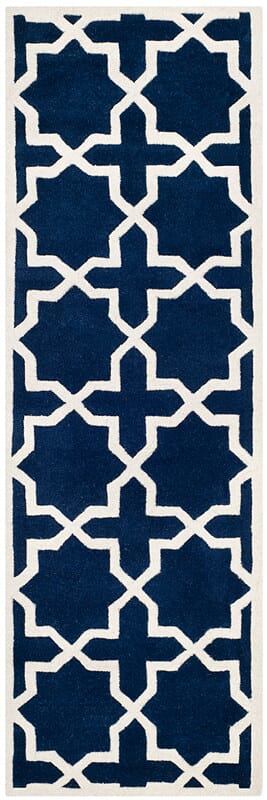 Safavieh Chatham Cht732C Dark Blue / Ivory Rugs - Safavieh - cht732c - 25