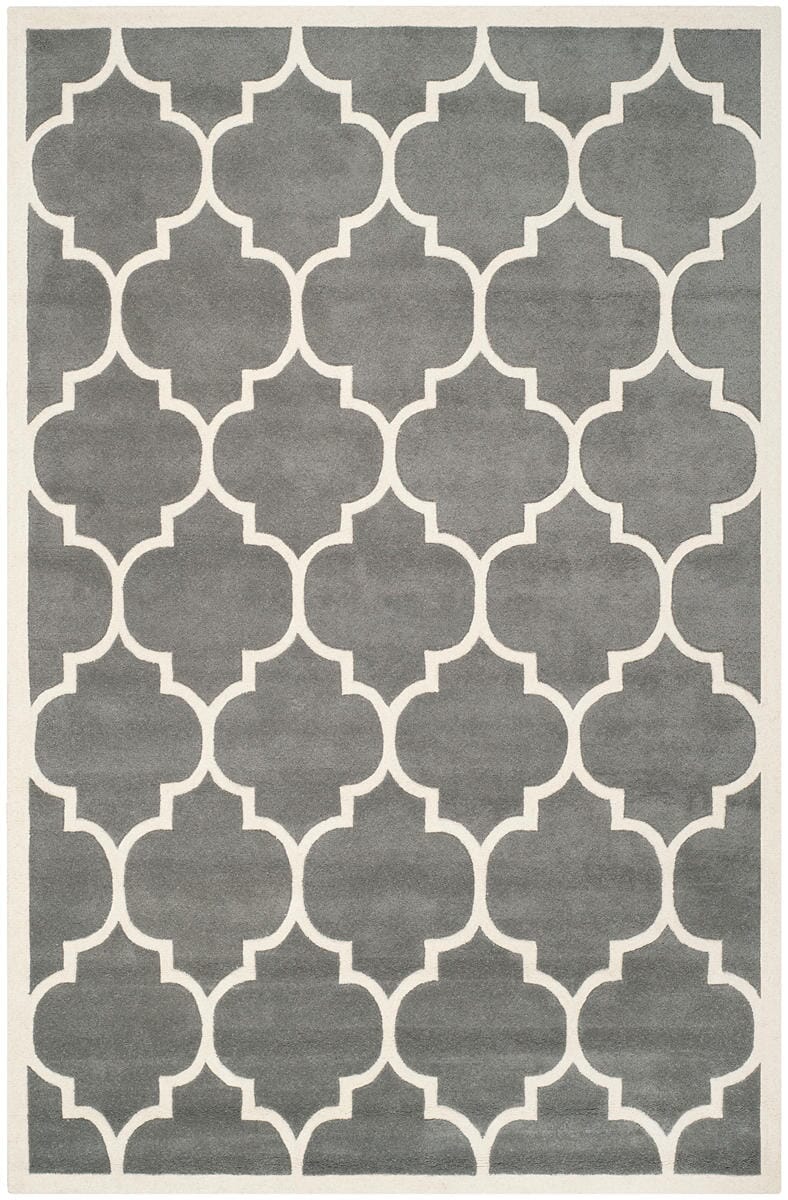 Safavieh Chatham Cht733D Dark Grey / Ivory Rugs - Safavieh - cht733d - 2