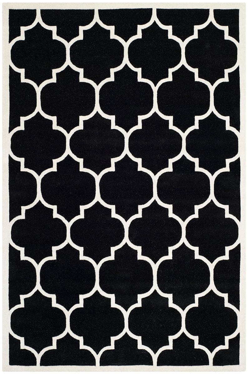 Safavieh Chatham Cht733K Black / Ivory Rugs - Safavieh - cht733k - 2