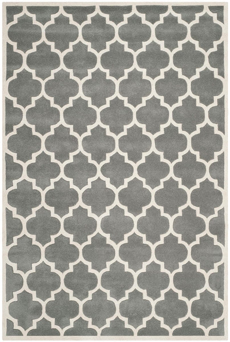 Safavieh Chatham Cht734D Dark Grey / Ivory Rugs - Safavieh - cht734d - 2