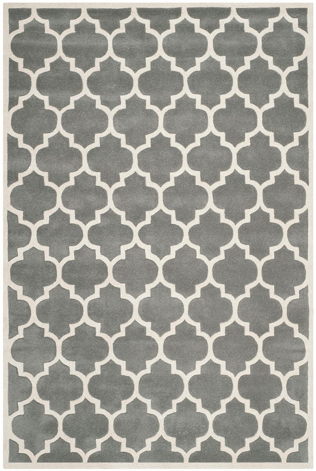 Safavieh Chatham Cht734D Dark Grey / Ivory Rugs - Safavieh - cht734d - 2