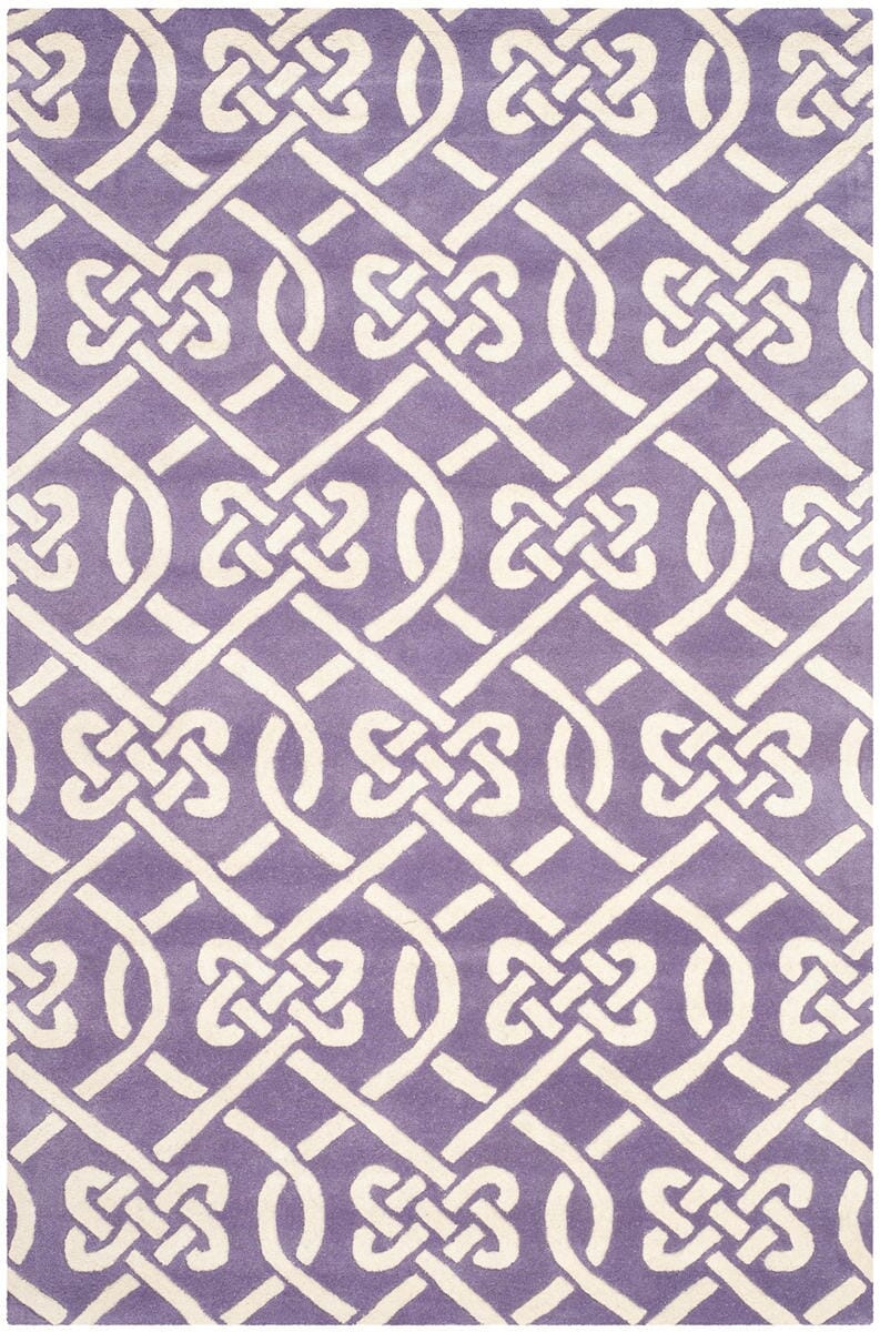 Safavieh Chatham Cht754F Purple / Ivory Rugs - Safavieh - cht754f - 2