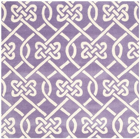 Safavieh Chatham Cht754F Purple / Ivory Rugs - Safavieh - cht754f - 5sq