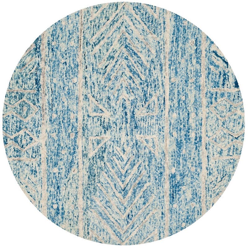 Safavieh Chatham Cht764B Blue / Ivory Rugs - Safavieh - cht764b - 5r