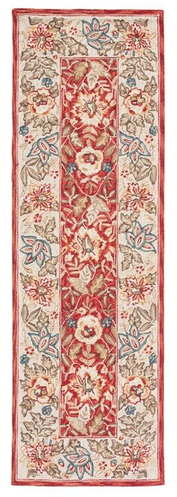 Safavieh Chelsea hk140c Red / Ivory Rugs - Safavieh - hk140c - 5