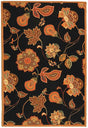 Safavieh Chelsea Hk209C Black / Orange Rugs - Safavieh - hk209c - 2