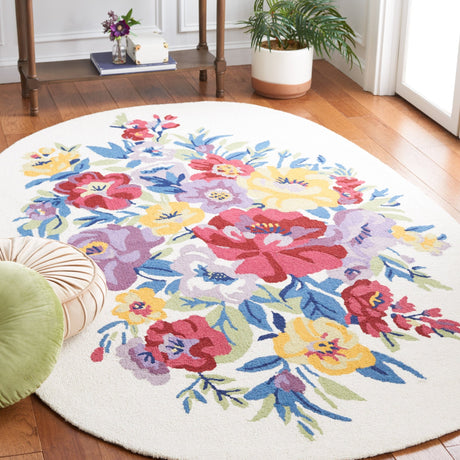 Safavieh Chelsea Hk219A Ivory/Rose Rug - Safavieh - hk219a - 3