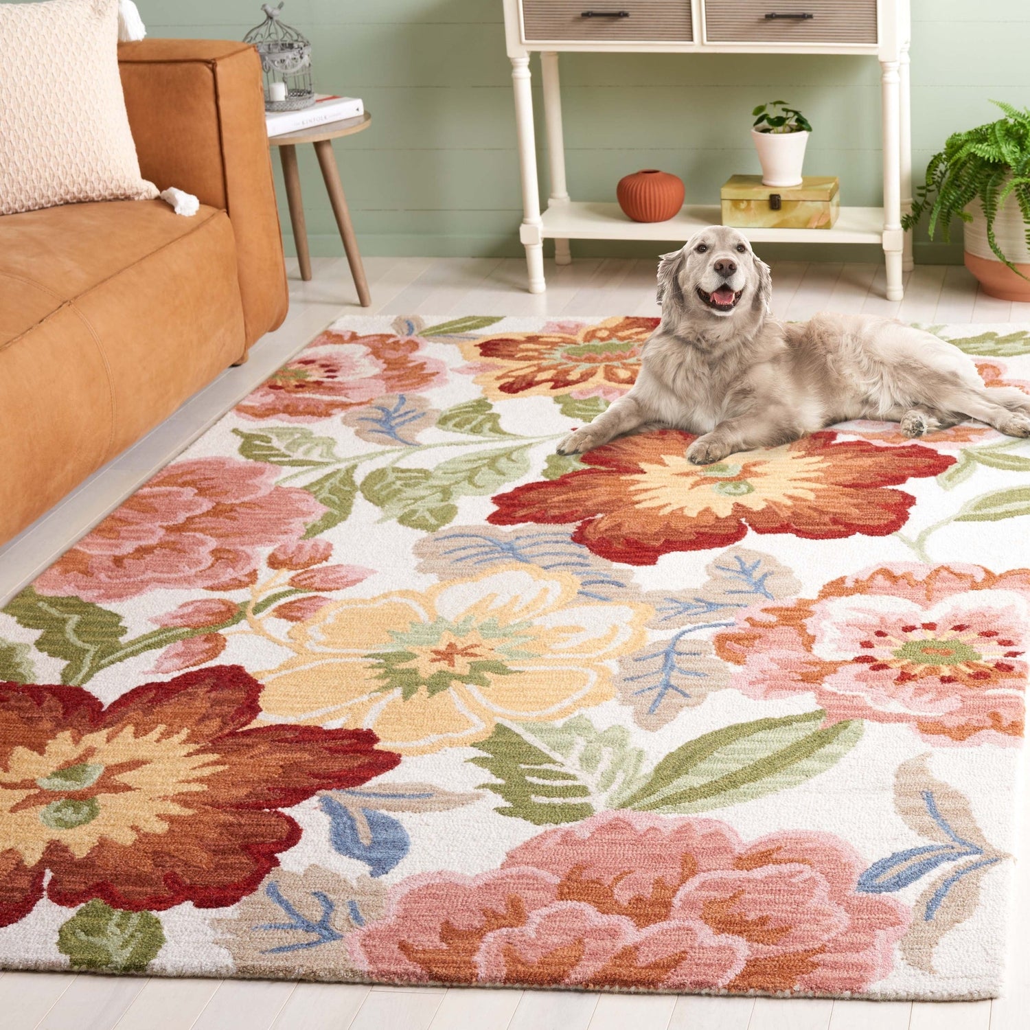 Safavieh Chelsea Hk225A Ivory/Pink Rug - Safavieh - hk225a - 28