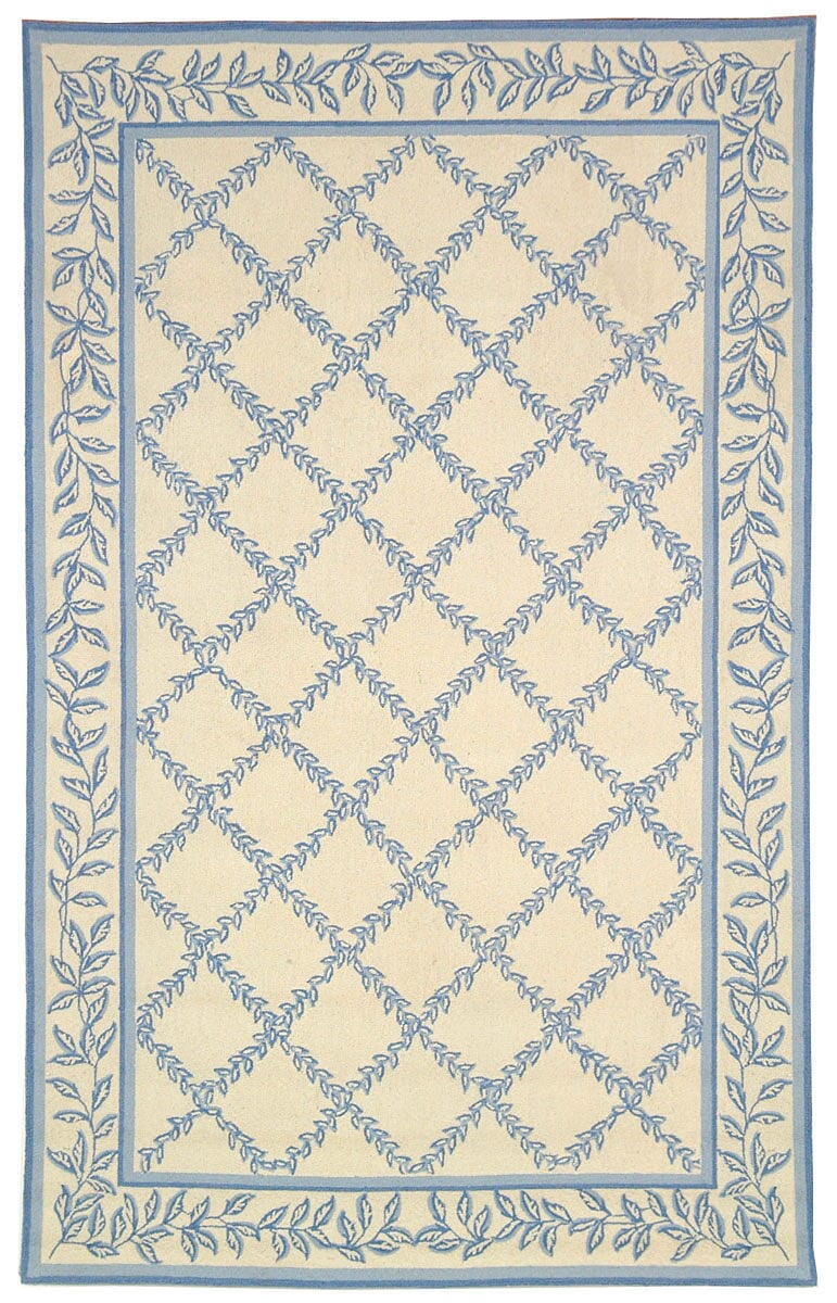 Safavieh Chelsea hk230a Ivory / Light Blue Rugs - Safavieh - hk230a - 12