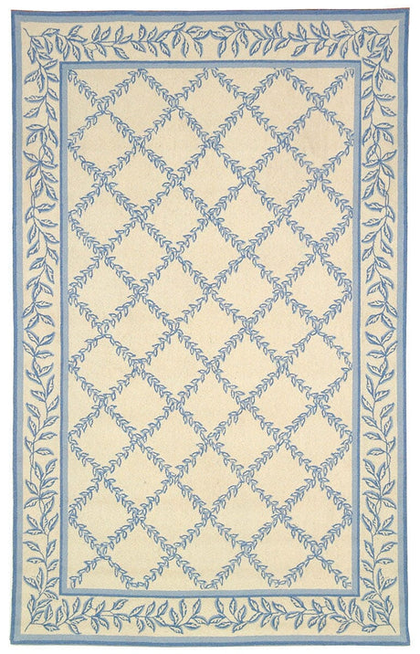 Safavieh Chelsea hk230a Ivory / Light Blue Rugs - Safavieh - hk230a - 12