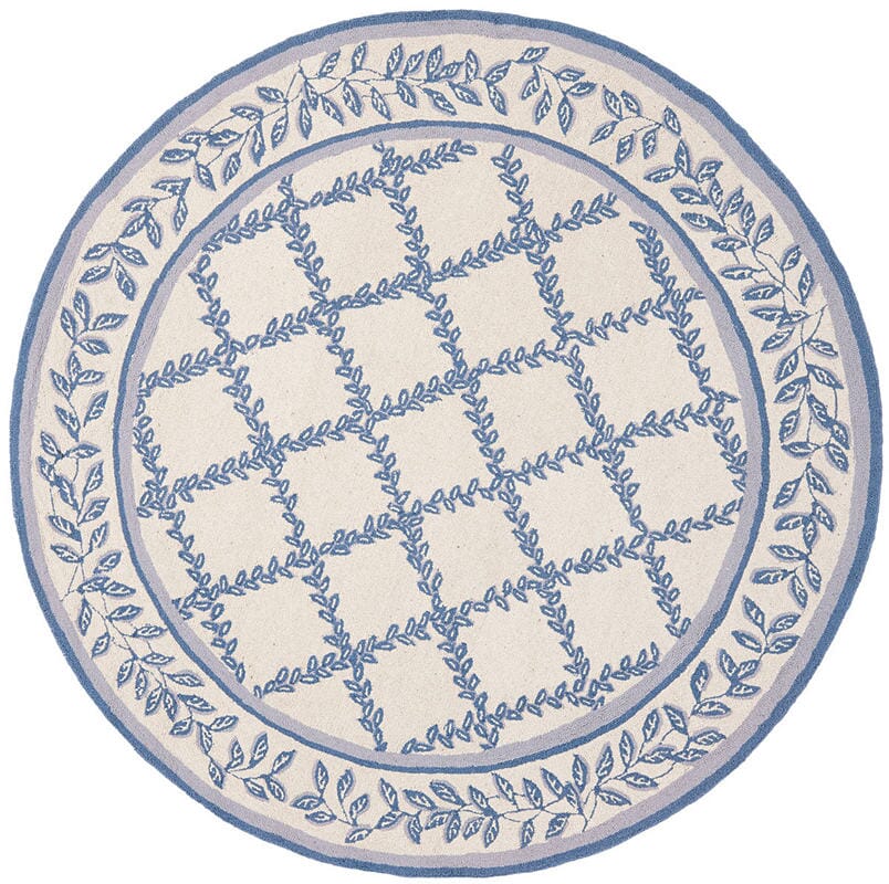 Safavieh Chelsea hk230a Ivory / Light Blue Rugs - Safavieh - hk230a - 12