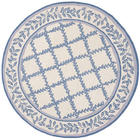 Safavieh Chelsea hk230a Ivory / Light Blue Rugs - Safavieh - hk230a - 12