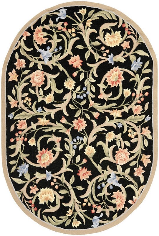 Safavieh Chelsea hk248b Black Rugs - Safavieh - hk248b - 5ov