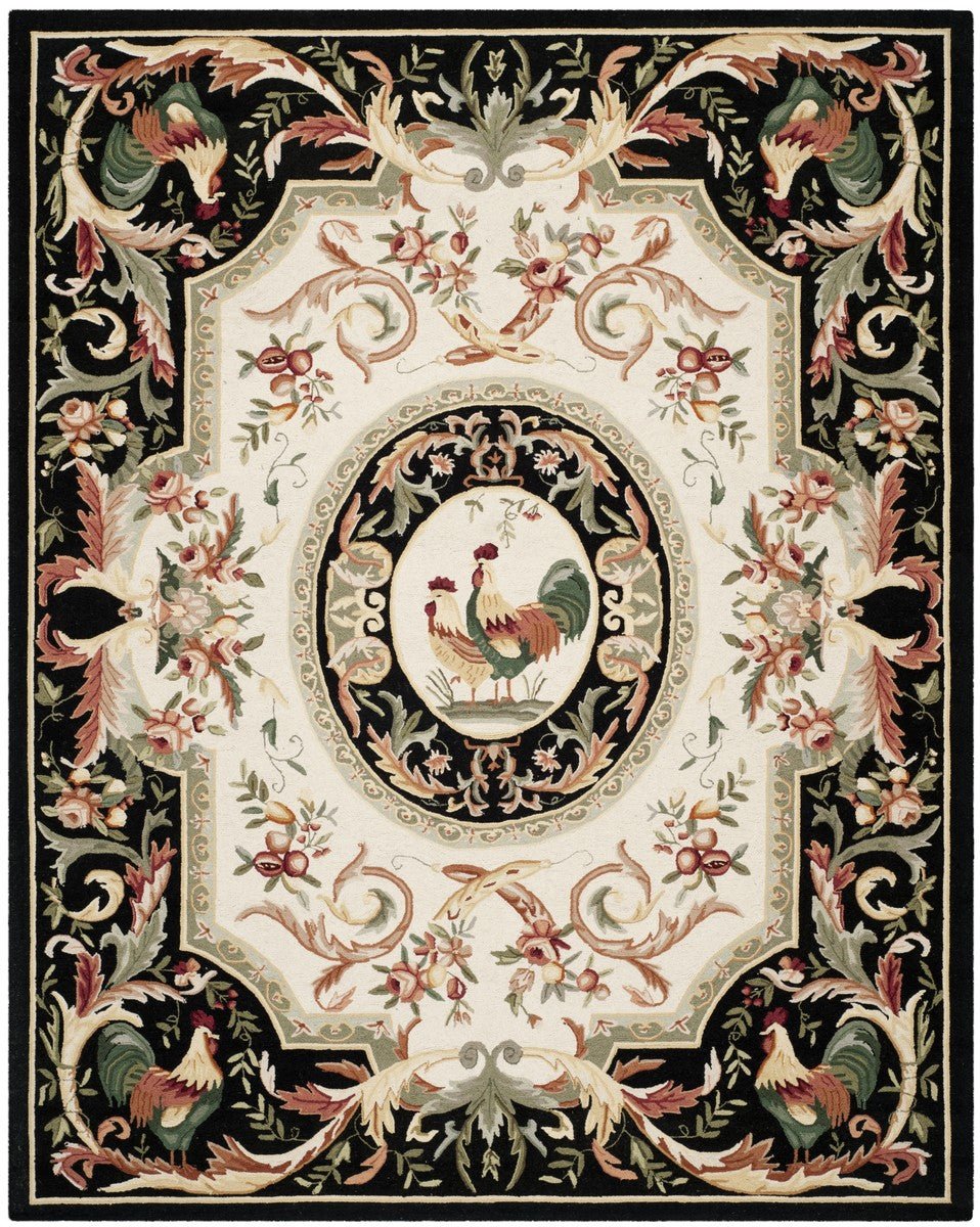 Safavieh Chelsea hk48k Ivory / Black Rugs - hk48k-2