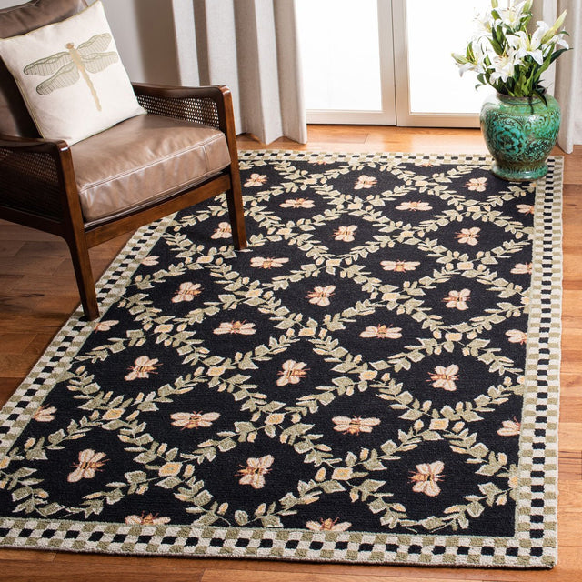 Safavieh Chelsea Hk55B Black Rugs - hk55b-2