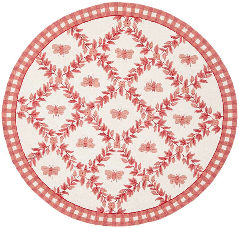 Safavieh Chelsea Hk55C Ivory / Rose Rugs - Safavieh - hk55c - 3r