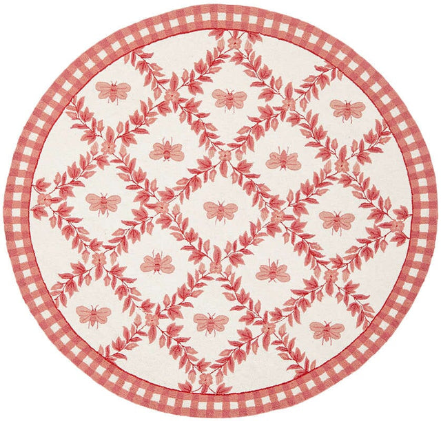 Safavieh Chelsea Hk55C Ivory / Rose Rugs - Safavieh - hk55c - 3r